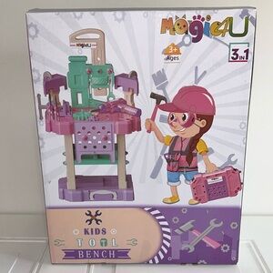 Magic 4 You Kids Tool Bench Construction Set, Interactive, Educational, Hands-on